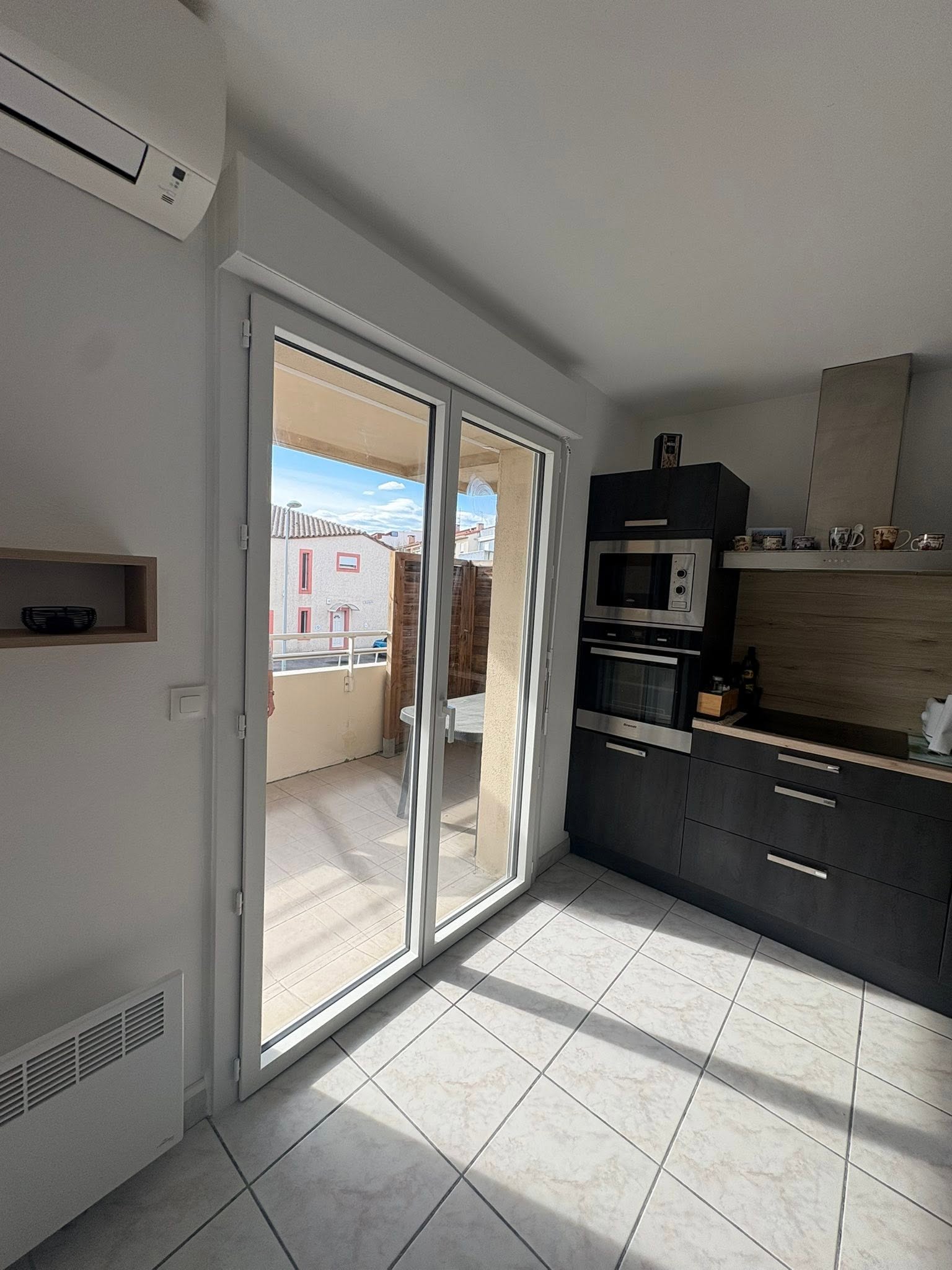Menuiserie double porte