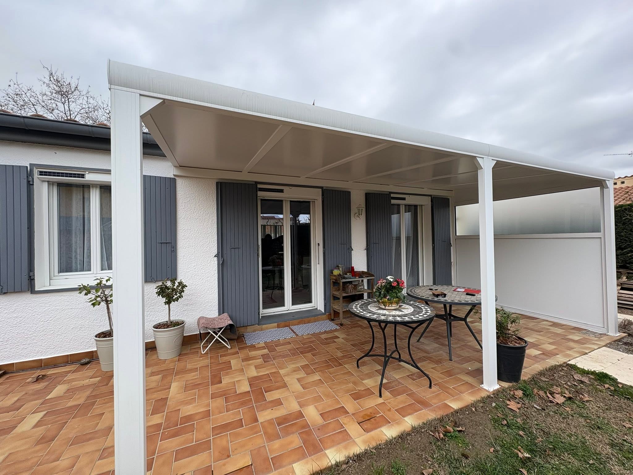 Aménagement pergola