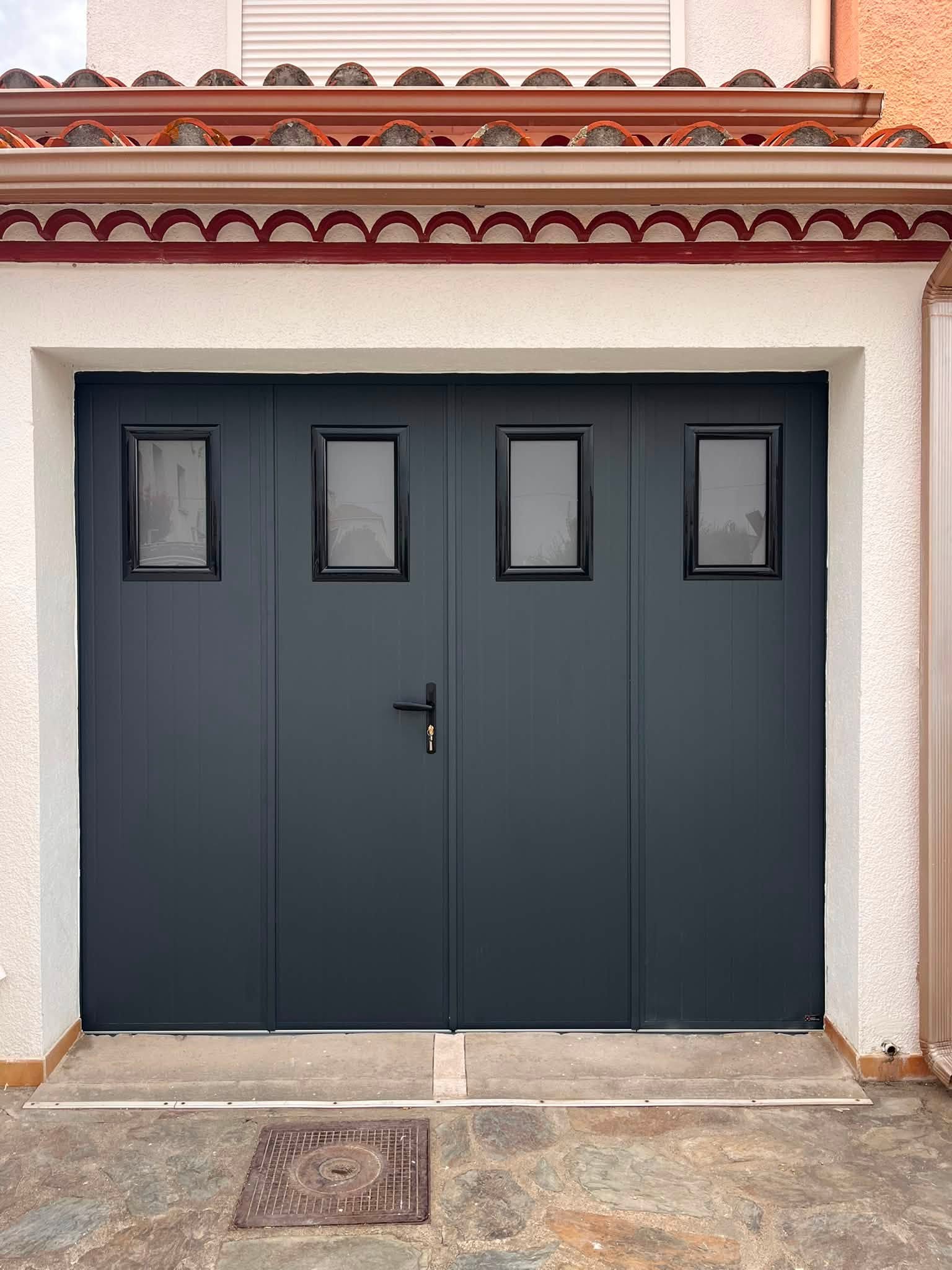 Installation porte de garage